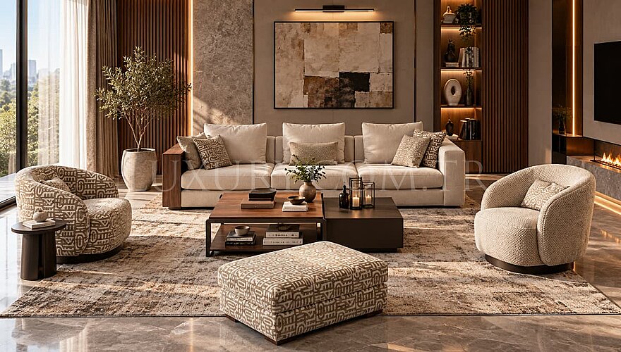 Granvia Desen Detaylı Koltuk Takımı - 1