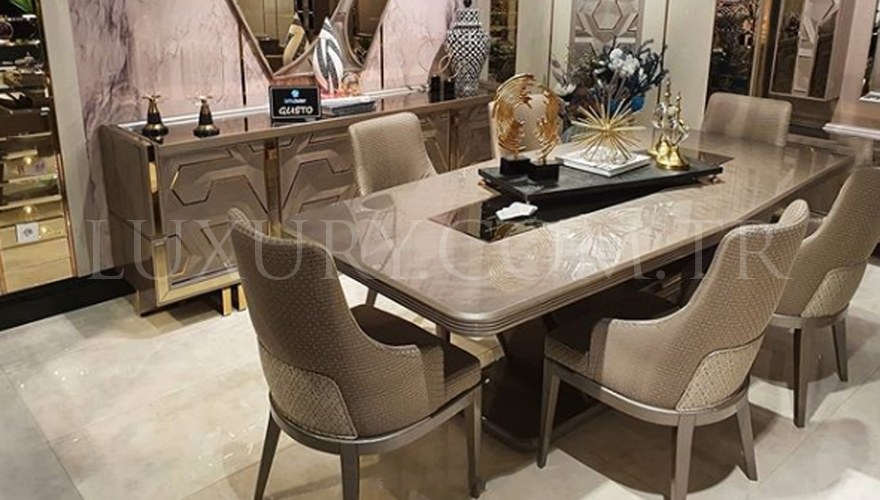 Gustora Metal Dining Room - 10