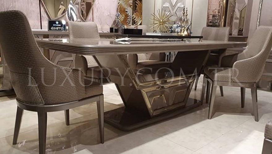 Gustora Metal Dining Room - 12