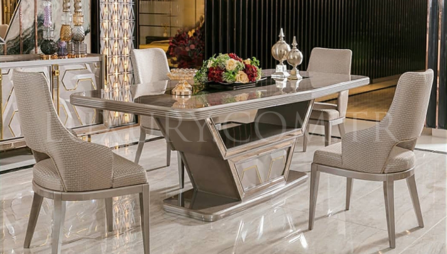 Gustora Metal Dining Room - 7