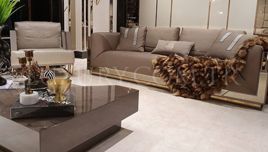 Gustora Metal Sofa Set - 11