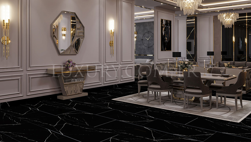 Gustora Metal Table à Manger Marron - 20