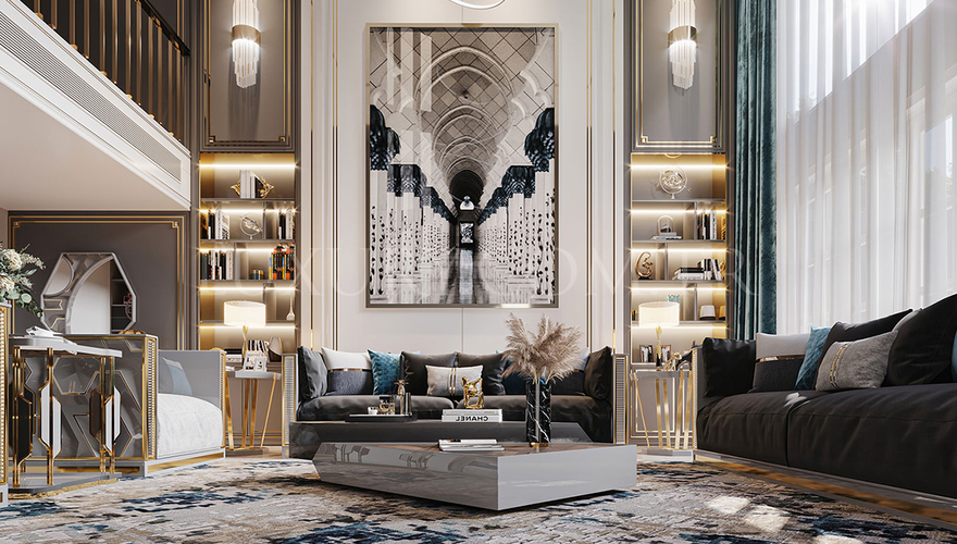 Gustora Salon Dekorasyonu - 525