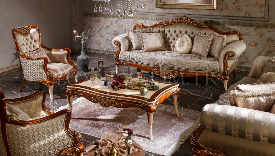 Hakasya Chester Classic Living Room - 1128