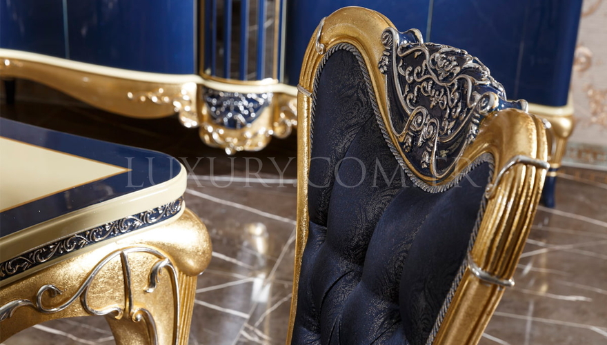 Hakasya Gold Varaklı Classic Dining Room - 7