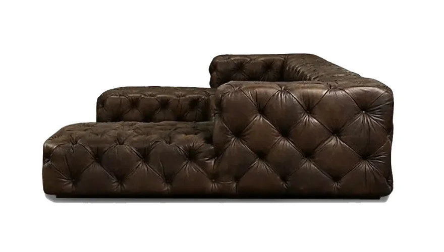 Halifax Deri Chester U Köşe Koltuk - 3