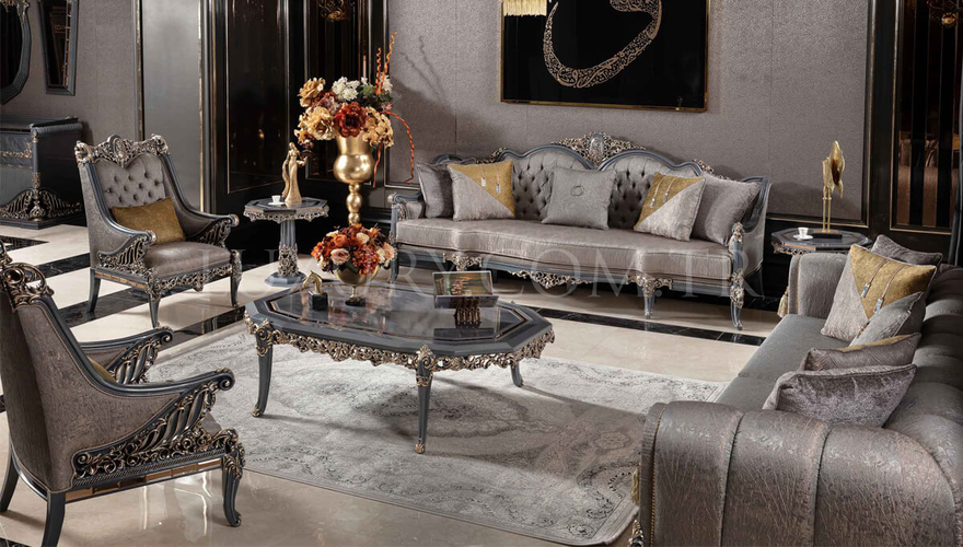 Hamidiye Avangart Classic Living Room - 12