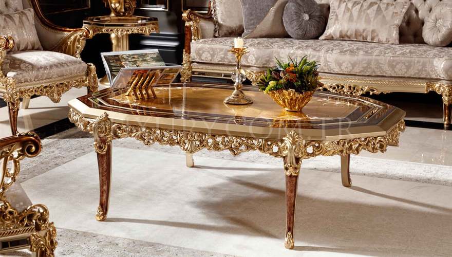 Hamidiye Classic Bronze Living Room - 4