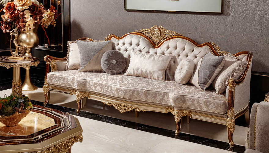 Hamidiye Classic Bronze Living Room - 18