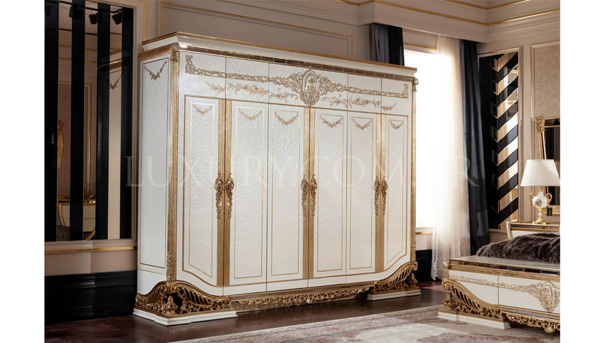 Hamidiye Classic Krem Bedroom - 5