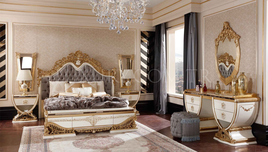 Hamidiye Classic Krem Bedroom - 3