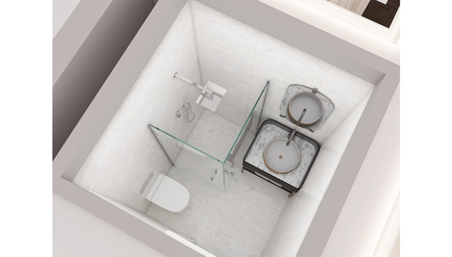 Harvey Мебель для ванной комнаты Projesi - 2