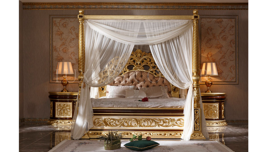 Harzemşah Classic Bronze Bedroom - 4