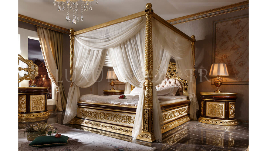Harzemşah Classic Bronze Bedroom - 5