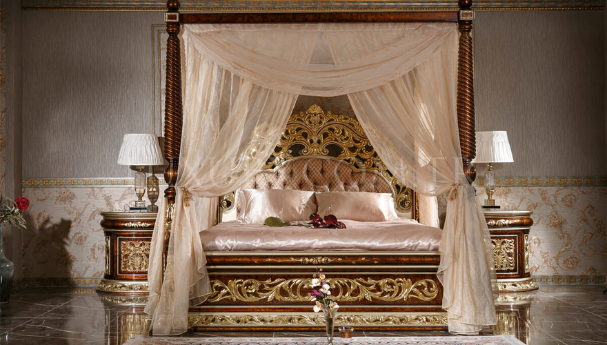 Harzemşah Classic Bronze Bedroom - 3