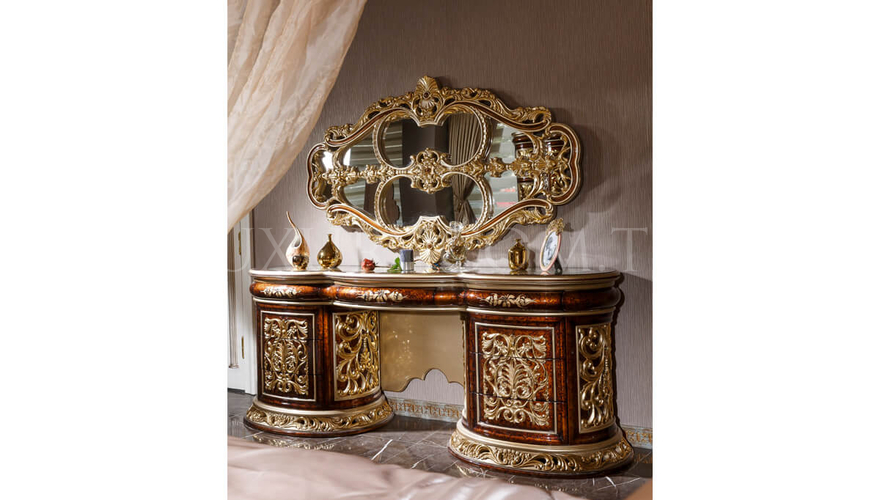 Harzemşah Classic Bronze Bedroom - 14