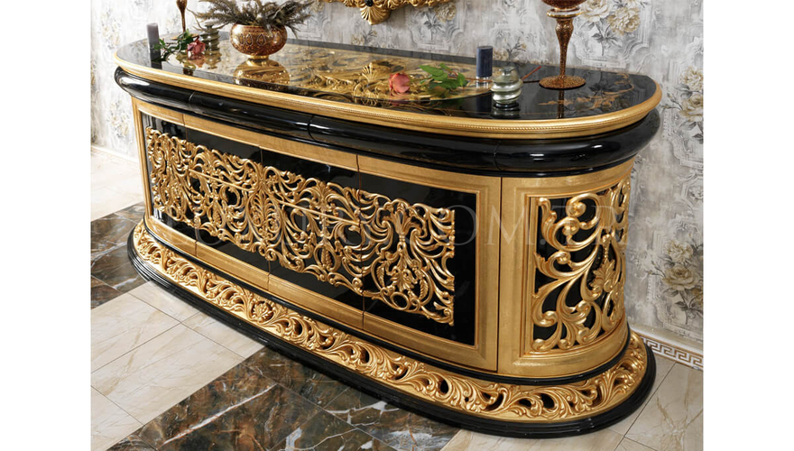 Harzemşah Klasik Siyah Гостиная - 7