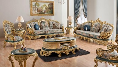 Hazar Classic Green Living Room