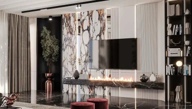 Helena TV Wall Panel - 1102 Luxury Line