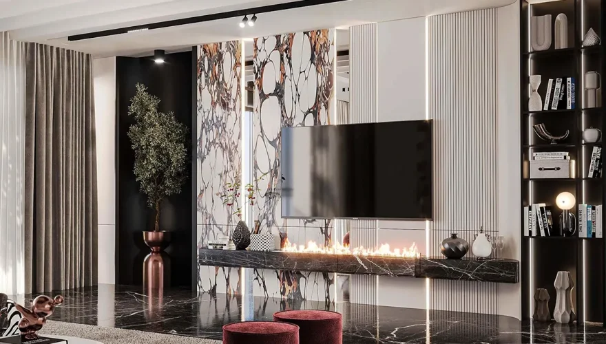 Helena TV Wall Panel - 1