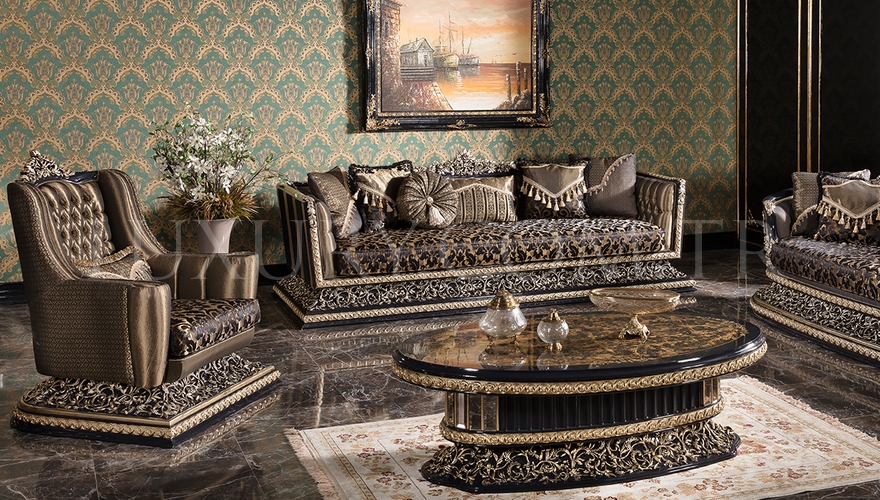 Hercai Classic Living Room - 1062