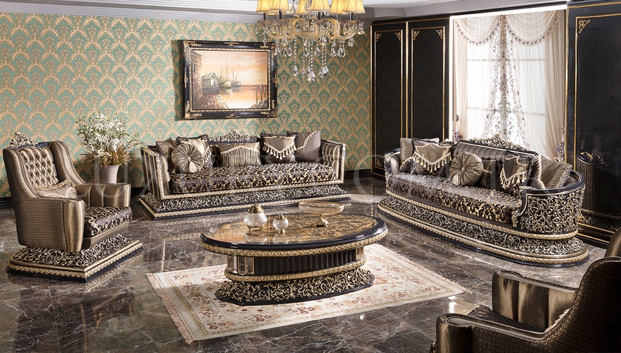 Hercai Classic Living Room - 11