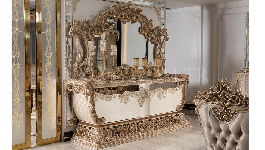 Hisar Classic White Dining Room - 3