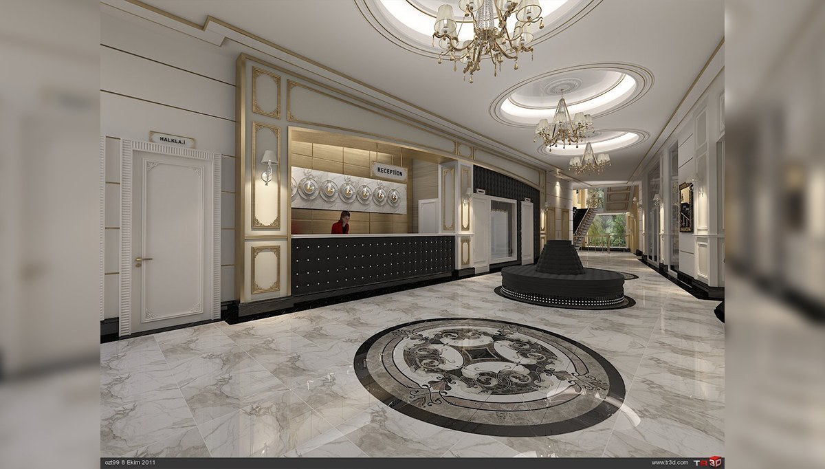 Otel Resepsiyon Lobi Mobilyaları