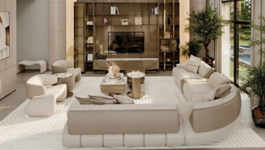 Horizon Modern Köşe Koltuk Takımı - 1168