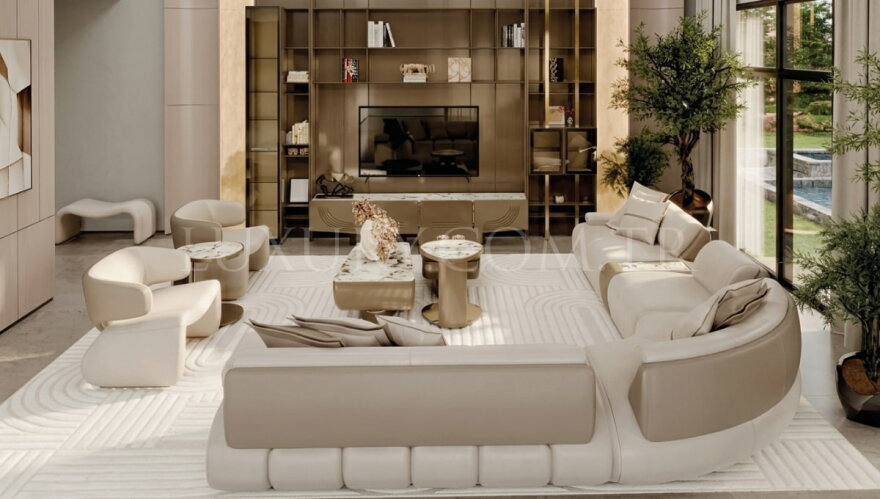 Horizon Modern Köşe Koltuk Takımı - 1168