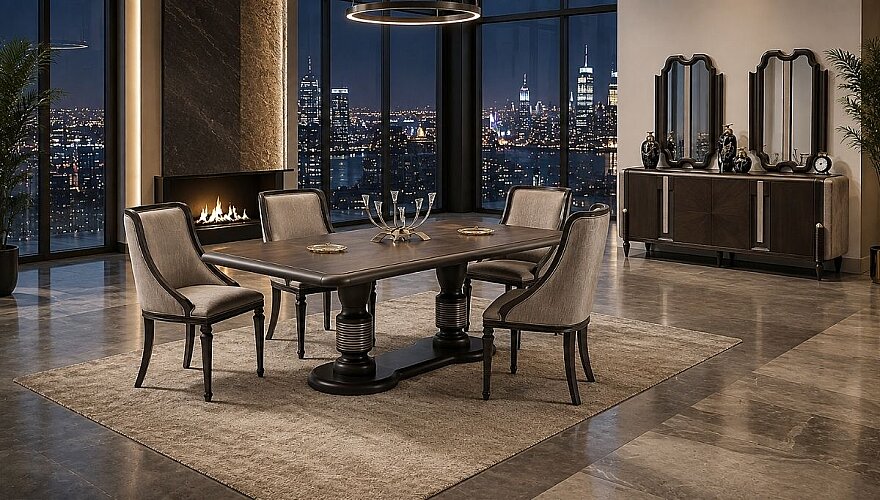 Hudson Modern Yemek Odası - 1187