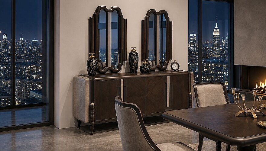 Hudson Modern Yemek Odası - 4