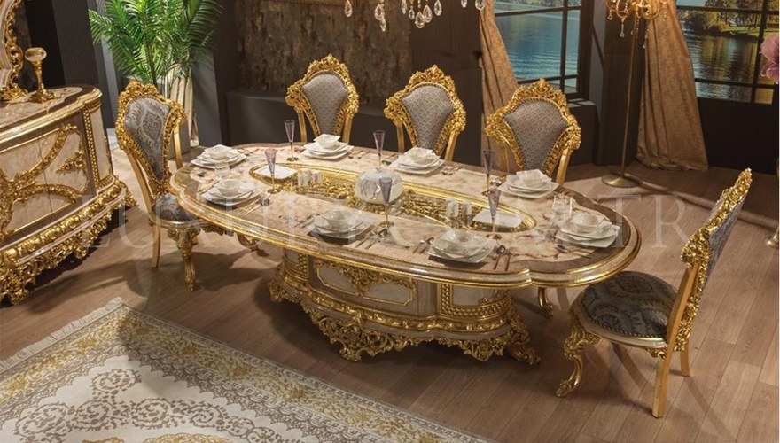 Hünkar Gold Leaf Dining Room - 4