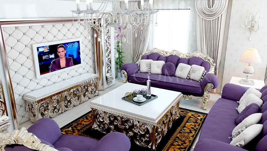 Huntenas Salon Dekorasyonu - 1086