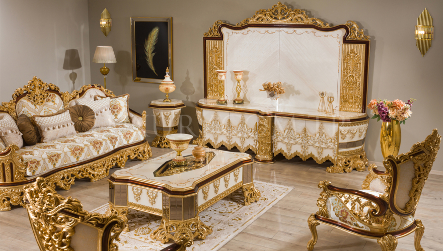 Hürrem Oymalı Klasik Koltuk Takımı - 2