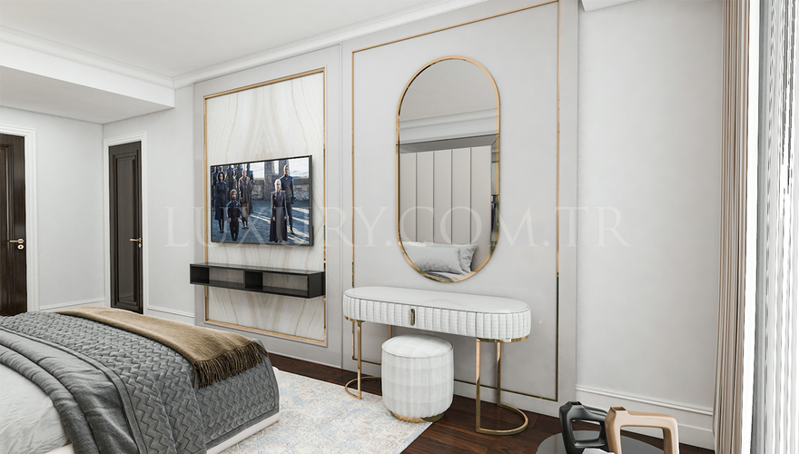 مشروع تأثيث شقة بيوكيالي إسطنبول - 4