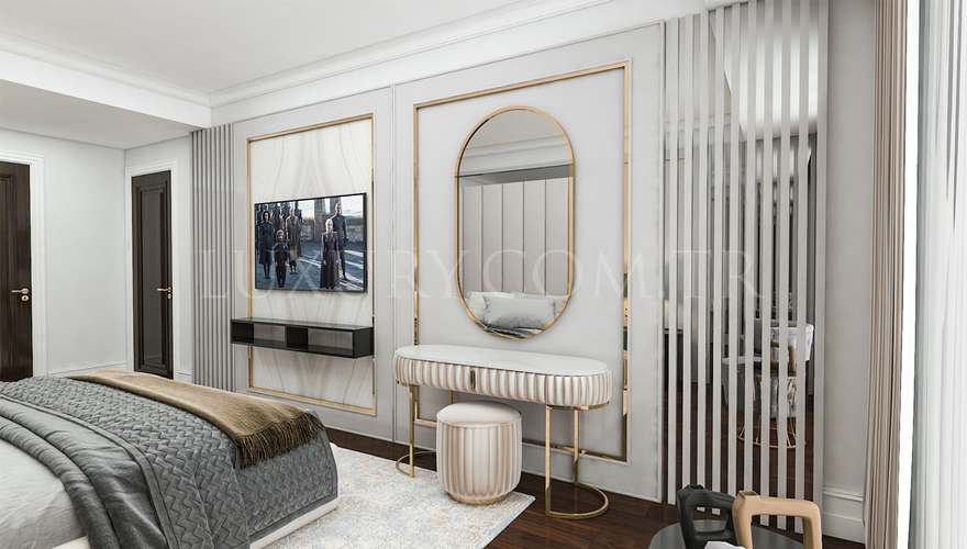 مشروع تأثيث شقة بيوكيالي إسطنبول - 6
