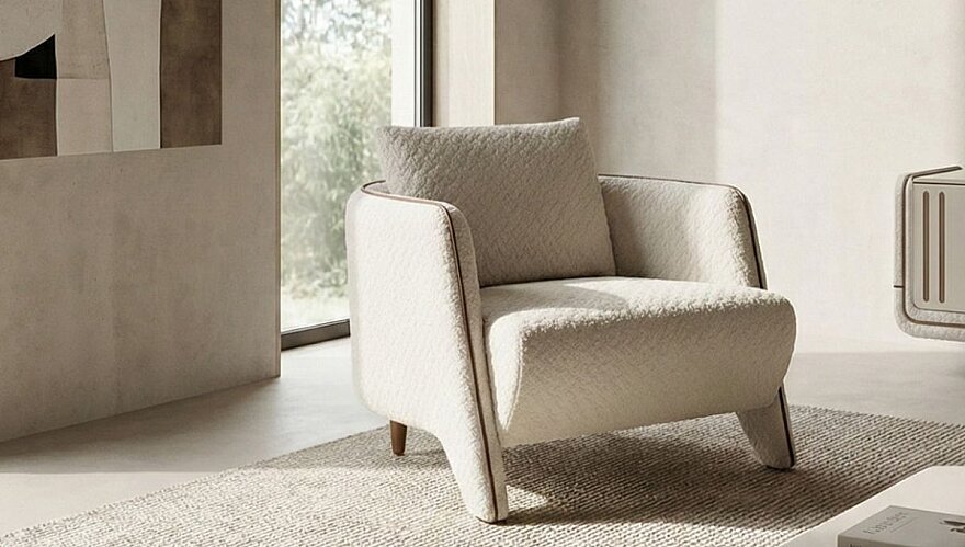 Icon Dokulu Kumaş Modern Koltuk Takımı - 2