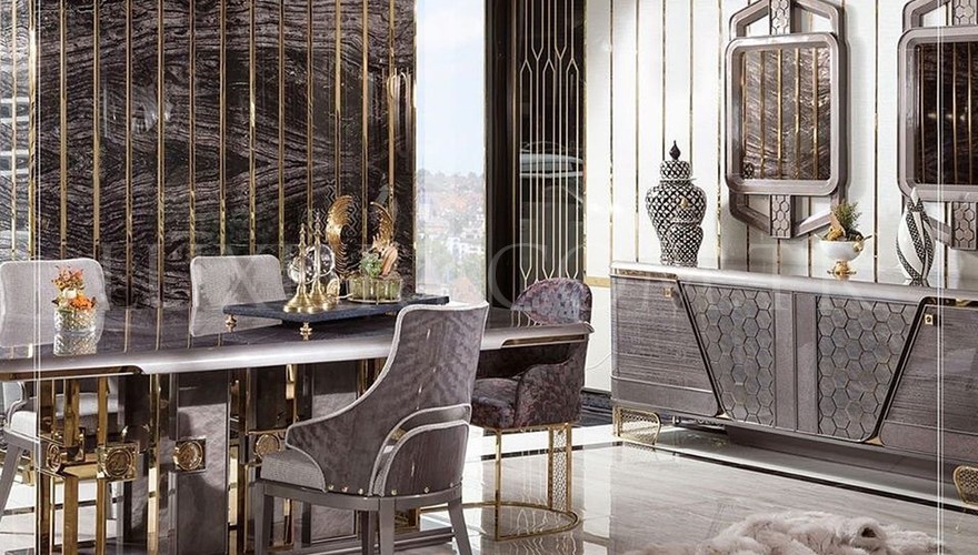 İkonas Metal Dining Room - 6