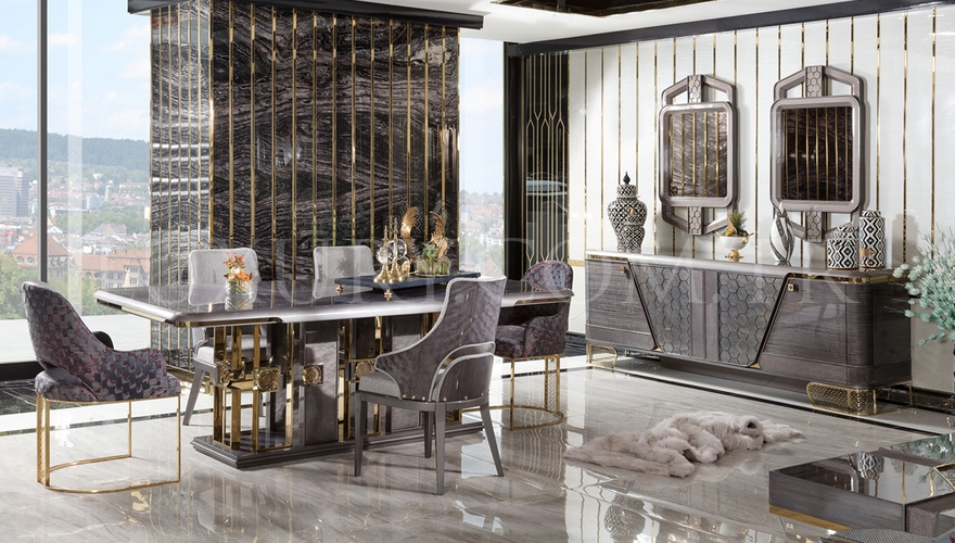 İkonas Metal Dining Room - 1