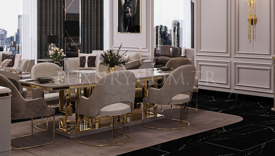 İkonas Metal Dining Room - 16