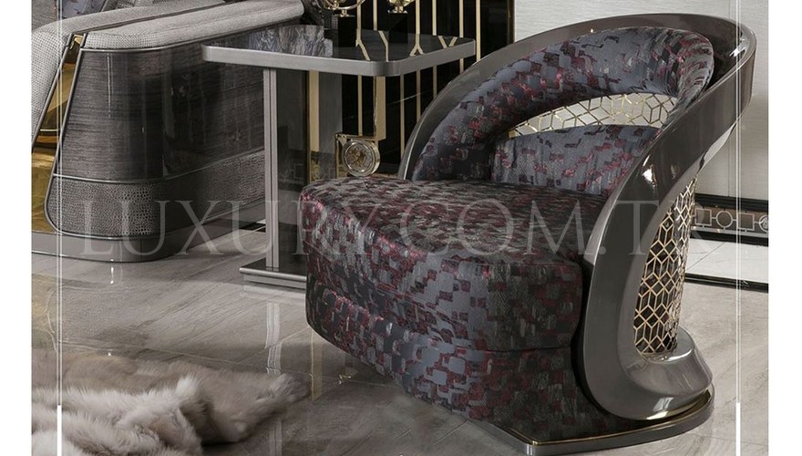 İkonas Metal Sofa Set - 16