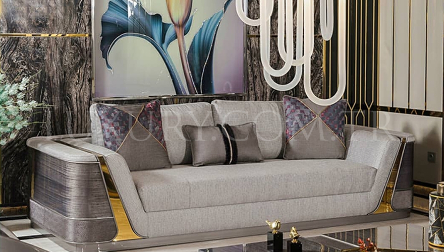 İkonas Metal Sofa Set - 10