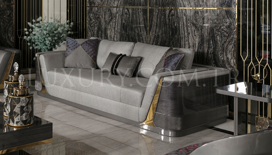 İkonas Metal Sofa Set - 2