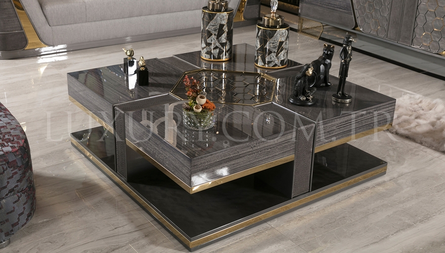 İkonas Metal Sofa Set - 6