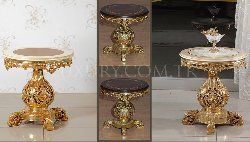 İmpara Bronz Sehpa - 1050