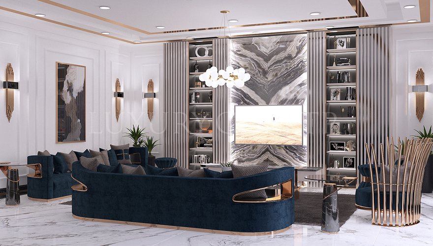 İnfinity Metal Koltuk Takımı - 1102 Luxury Line