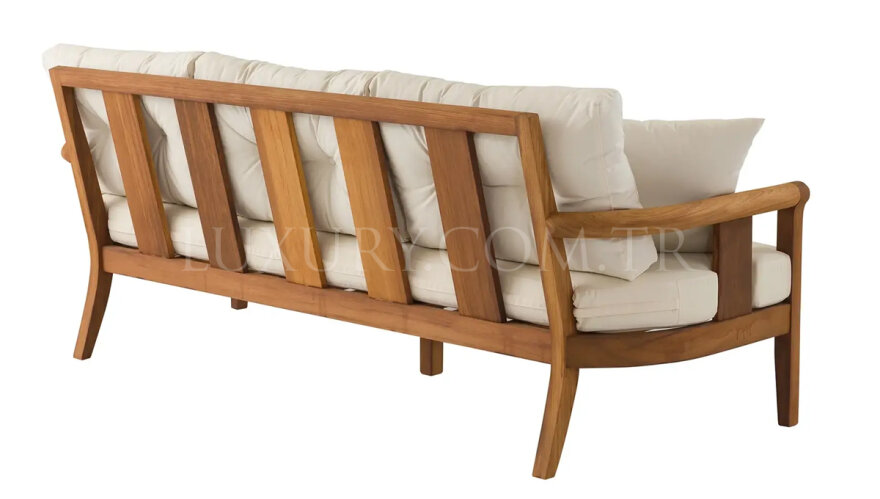 İstanbul Ahşap Bahçe Koltuk Takımı - 3