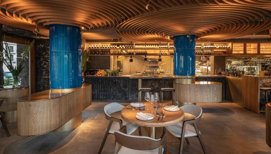 İstanbul Restoran Dekorasyon Projesi - 3