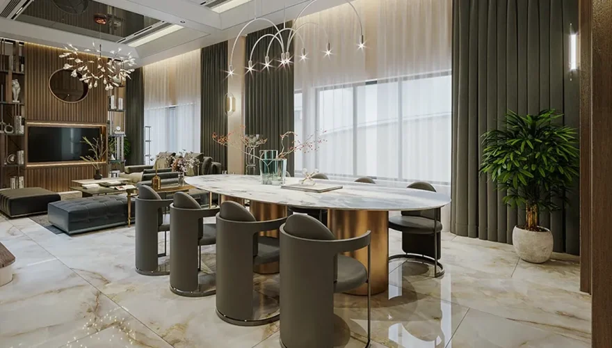 İtalyan Tasarım Villa Projemiz - 4